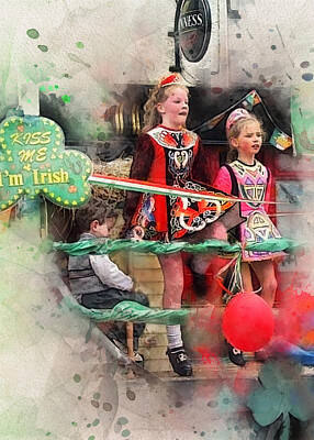 Beer Rights Managed Images - Kiss me Im Irish 2 Royalty-Free Image by Western Exposure