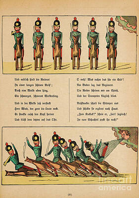 Comics Drawings - Konig Nussknacker und der arme Reinhold n24 by Historic Illustrations