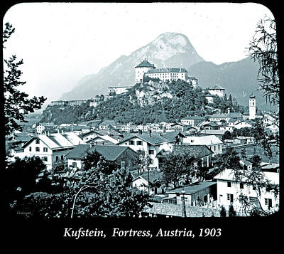 Nothing But Numbers - Kufstein View and Fortress by A Macarthur Gurmankin