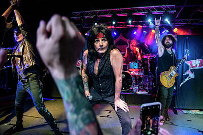 Musicians Photo Rights Managed Images - L.A. Guns 19 #1 Royalty-Free Image by Chris Deutsch