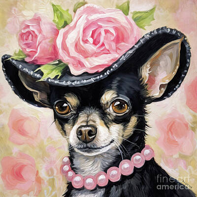 Royalty-Free and Rights-Managed Images - Lady Chihuahua by Tina LeCour