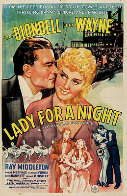Royalty-Free and Rights-Managed Images - Lady for a Night 1942 by Stars on Art