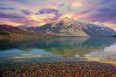 Ingredients Rights Managed Images - Lake McDonald 34 Royalty-Free Image by Marty Koch