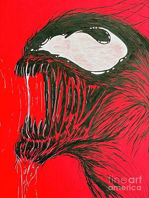 Comics Drawings - Let There be Carnage  by Moore Creative Images
