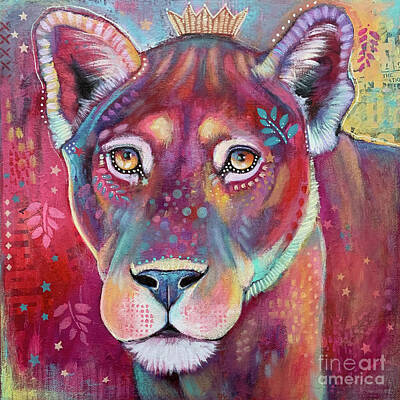 Royalty-Free and Rights-Managed Images - Lioness by Stephanie Gerace