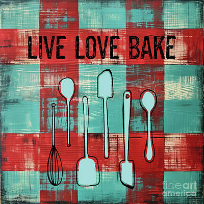 Royalty-Free and Rights-Managed Images - Live Love Bake by Tina LeCour