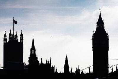London Skyline Royalty-Free and Rights-Managed Images - London shapes by Cristian Mihaila