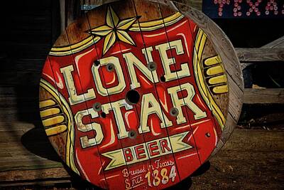 Beer Photos - Lone Star Beer by Lynn Bauer