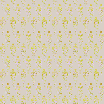Royalty-Free and Rights-Managed Images - Luxury Dot Pattern - Off White by Studio Grafiikka