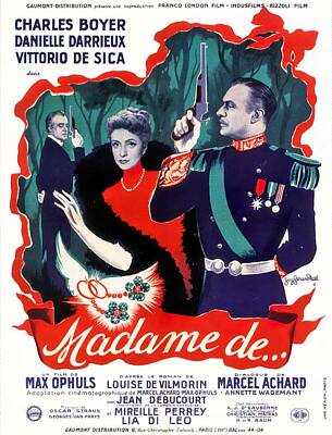 Mixed Media - Madame de, 1953 by Stars on Art