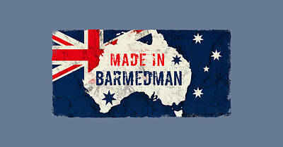 Digital Art - Made in Barmedman, Australia by TintoDesigns