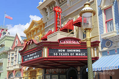 Grateful Dead Rights Managed Images - Main Street Cinema 2450 Royalty-Free Image by Jack Schultz