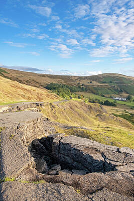 States As License Plates - Mam Tor Road Castleton by Smart Aviation
