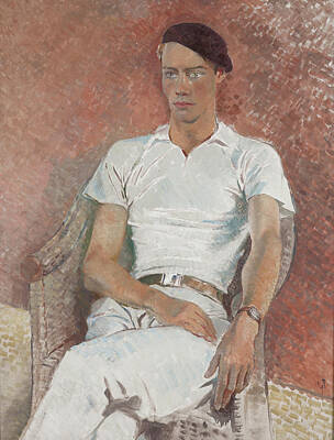 Fathers Day 1 - Man in white 1933 by Glyn Philpo by Arpina Shop