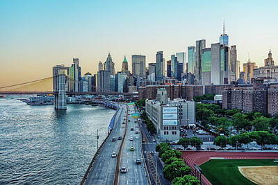 Royalty-Free and Rights-Managed Images - Manhattan at sunset by Manjik Pictures