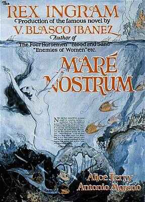 Royalty-Free and Rights-Managed Images - Mare Nostrum, 1926 by Stars on Art