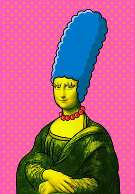 Royalty-Free and Rights-Managed Images - Marge Lisa by Pop Art World