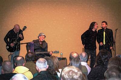 Cities Royalty Free Images - Marshall Crenshaw and Company Royalty-Free Image by Bob Cuthbert