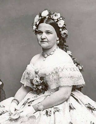 Royalty-Free and Rights-Managed Images - Mary Todd Lincoln by Tina LeCour