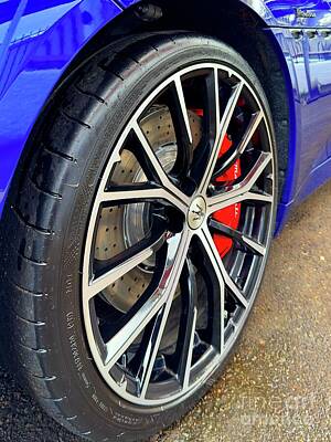 Sports Royalty-Free and Rights-Managed Images - Maserati Allow Wheel 01 by Douglas Brown