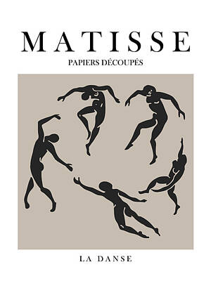 Car Photos Douglas Pittman - Matisse La Danse N115-4 Great Art Vibrant People Cut-outs by Edit Voros