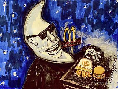 Snails And Slugs - McDonalds Mac Tonight  by Geraldine Myszenski