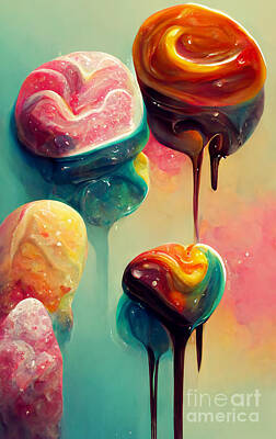 Royalty-Free and Rights-Managed Images - Melted candy by Sabantha