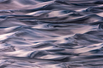 Abstract Photos - Mesquite Flat Dunes  by Steve Berkley