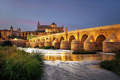Impressionist Landscapes - Mezquita in the Evening by John Wright