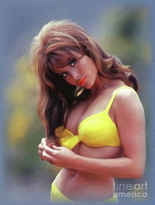 Frog Photography - Michele Carey, Vintage Actress by Esoterica Art Agency