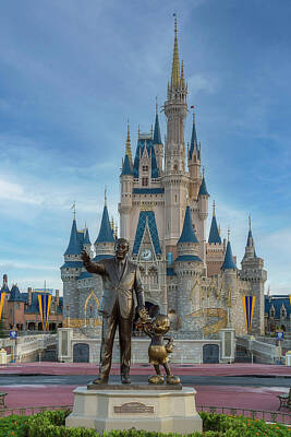 Fantasy Royalty Free Images - Mickey and Walt  Royalty-Free Image by Steve Rich