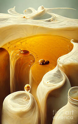 Royalty-Free and Rights-Managed Images - Milk and honey by Sabantha