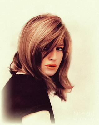 Pasta Al Dente Rights Managed Images - Monica Vitti, Actress Royalty-Free Image by Esoterica Art Agency