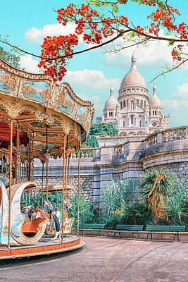 Royalty-Free and Rights-Managed Images - Montmartre in summer by Manjik Pictures
