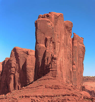 Landmarks Royalty Free Images - Monument Valley 4-24-08 Royalty-Free Image by Mike Penney