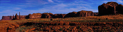 Landmarks Photo Royalty Free Images - Monument Valley Panorama 8 Royalty-Free Image by Kristy Mack