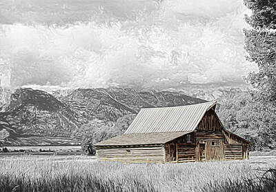 Granger - Mormon Row Barn ABS by Cathy Anderson