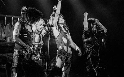 Musician Photo Royalty Free Images - Motley Crue/Denver 83 #3 Royalty-Free Image by Chris Deutsch