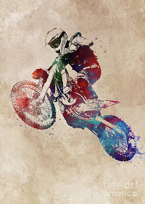 Recently Sold - Athletes Digital Art - Motor Racing Sport Art by Justyna Jaszke JBJart