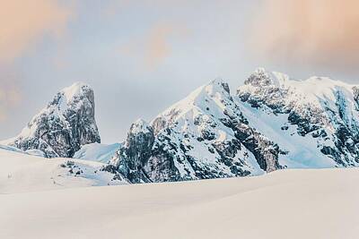 Mountain Royalty-Free and Rights-Managed Images - Mountain chain on Passo Giau, Italian Dolomites  by Julien