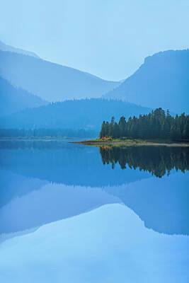 Mountain Royalty-Free and Rights-Managed Images - Mountain Tranquility by Andrew Soundarajan