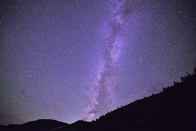Royalty-Free and Rights-Managed Images - Mountains and Milky Way by Scott Mahon