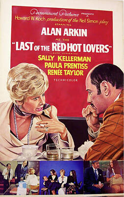 Royalty-Free and Rights-Managed Images - Movie poster for Last of the Red Hot Lovers, with Alan Arkin, 1972 by Stars on Art