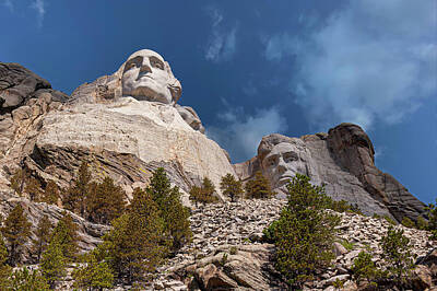 Mountain Rights Managed Images - Mt. Rushmore 4 Royalty-Free Image by Darin Williams