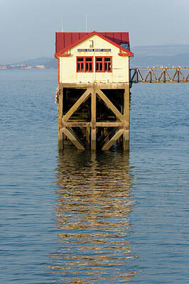 Underwater With Enric Gener - Mumbles old lifeboat station by Steev Stamford