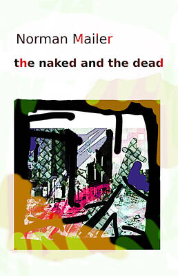 Football Drawings - Naked and dead classic novel 1948 by Paul Sutcliffe