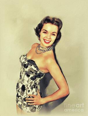 Ps I Love You Rights Managed Images - Nancy Gates, Vintage Actress Royalty-Free Image by Esoterica Art Agency