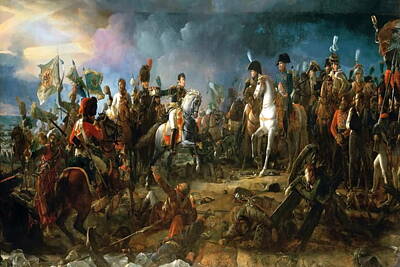 Basketball Patents - Napoleon At The Battle Of Austerlitz Painting by Francois Gerard