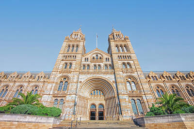 Beach House Signs - Natural History Museum in London by Manjik Pictures