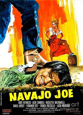 Mixed Media - Navajo Joe, 1966 by Stars on Art